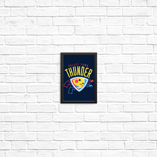 Pallet Town Thunder - Posters & Prints