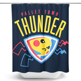 Pallet Town Thunder - Shower Curtain