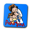 Pam and Jim - Coasters