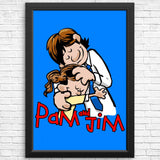 Pam and Jim - Posters & Prints