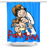 Pam and Jim - Shower Curtain