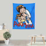Pam and Jim - Wall Tapestry