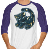 Panther Queen - 3/4 Sleeve Raglan T-Shirt