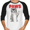 Paws - 3/4 Sleeve Raglan T-Shirt