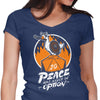 Peace Was Never an Option - Women's V-Neck