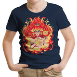 Peach Fire - Youth Apparel