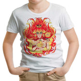 Peach Fire - Youth Apparel