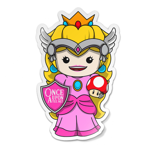 Peach Teeana Sticker - April 2023