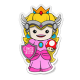 Peach Teeana Sticker - April 2023