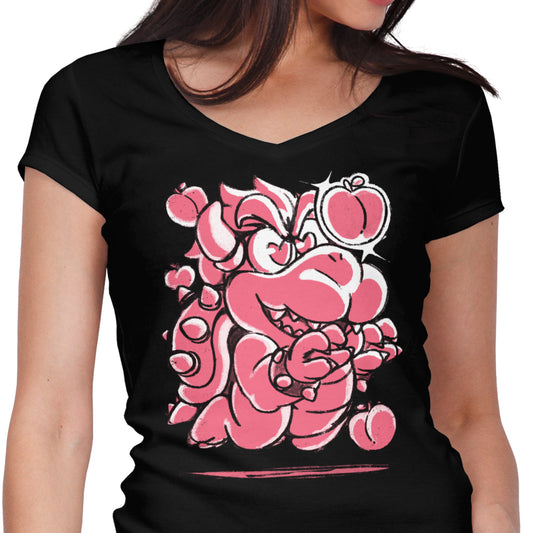 Peaches Love - Women's V-Neck