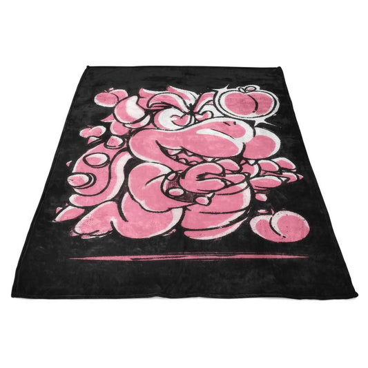 Peaches Love - Fleece Blanket