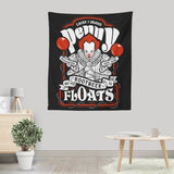 Penny Floats - Wall Tapestry