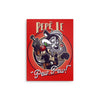 Pepe le Pew Pew - Metal Print