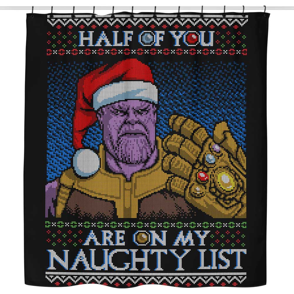 Perfectly Balanced Christmas - Shower Curtain