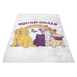 Pet Squad Goals - Fleece Blanket