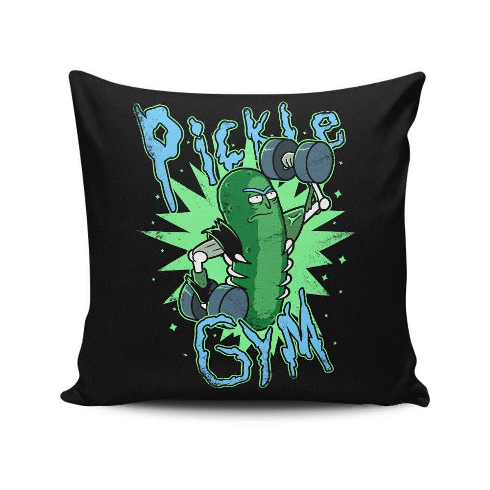 Pickle Gym - Throw Pillow