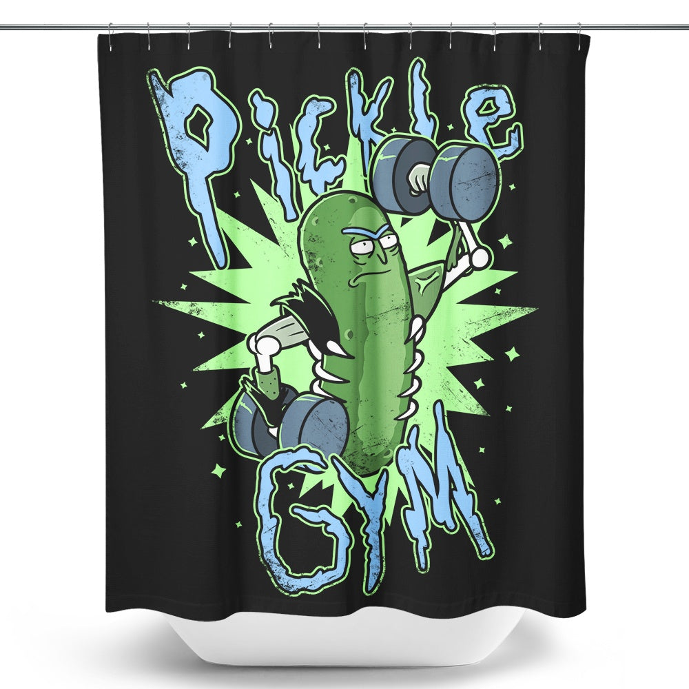 Pickle Gym - Shower Curtain