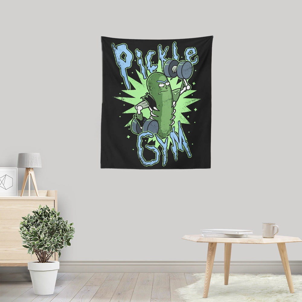 Pickle Gym - Wall Tapestry