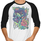Pisces - 3/4 Sleeve Raglan T-Shirt
