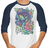 Pisces - 3/4 Sleeve Raglan T-Shirt