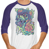 Pisces - 3/4 Sleeve Raglan T-Shirt