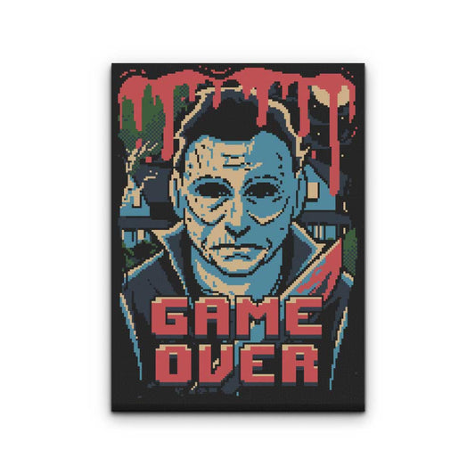 Pixel Halloween - Canvas Print
