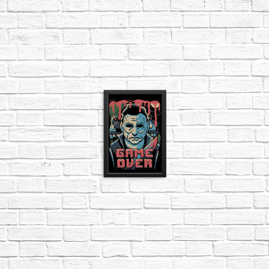 Pixel Halloween - Posters & Prints