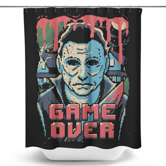 Pixel Halloween - Shower Curtain