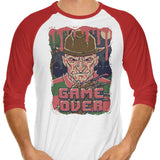 Pixel Nightmare - 3/4 Sleeve Raglan T-Shirt