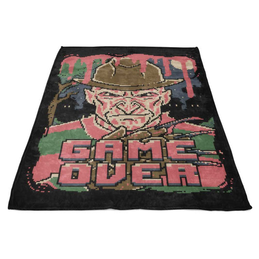 Pixel Nightmare - Fleece Blanket