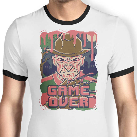 Pixel Nightmare - Ringer T-Shirt