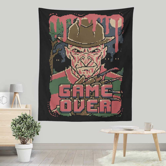 Pixel Nightmare - Wall Tapestry
