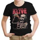 Pizza Keeps Me Alive - Youth Apparel