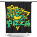 Pizza Time - Shower Curtain