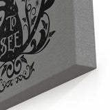 Plain to See - Canvas Print