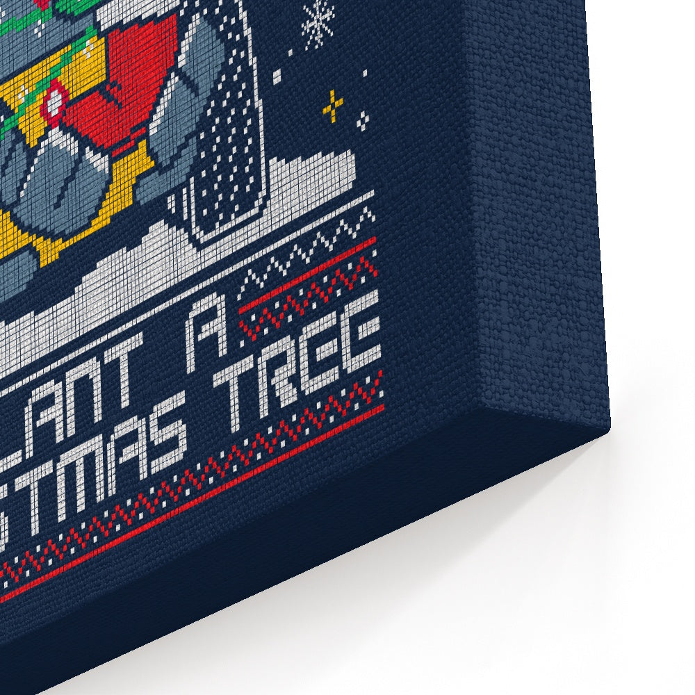 Plant a Christmas Tree - Canvas Print