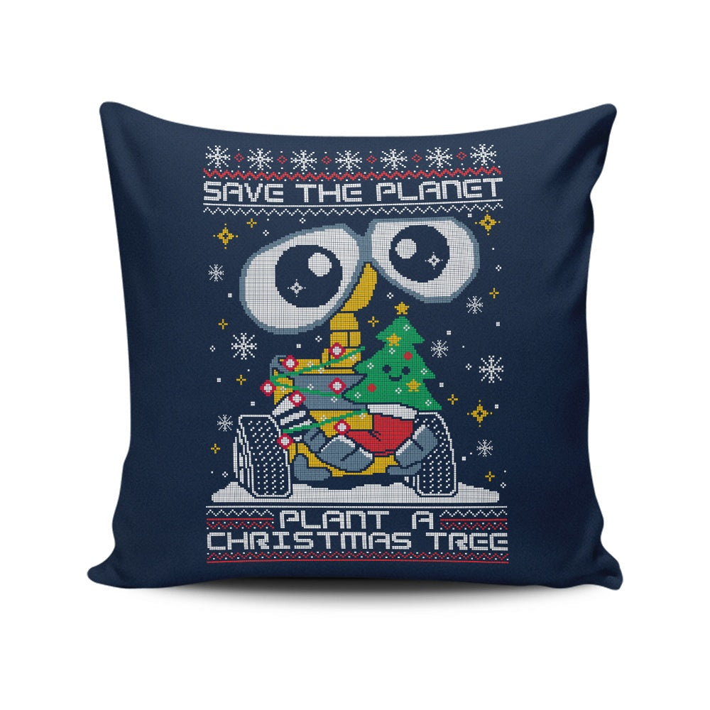 Plant a Christmas Tree - Throw Pillow
