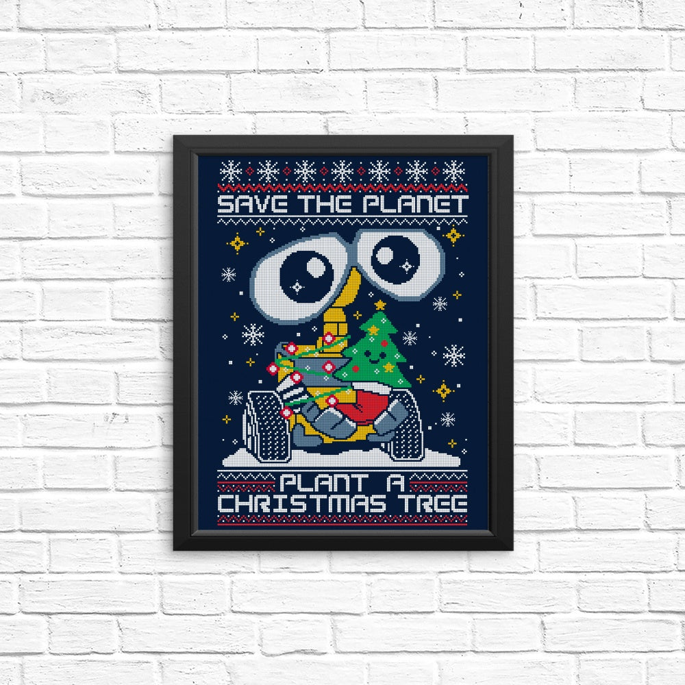 Plant a Christmas Tree - Posters & Prints