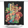 Plumber Game - Shower Curtain