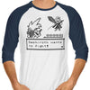 Pocket Fantasy VII - 3/4 Sleeve Raglan T-Shirt
