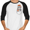 Pocket Teerion - 3/4 Sleeve Raglan T-Shirt