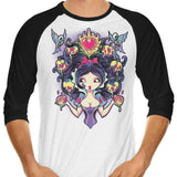Poisoned Mind - 3/4 Sleeve Raglan T-Shirt