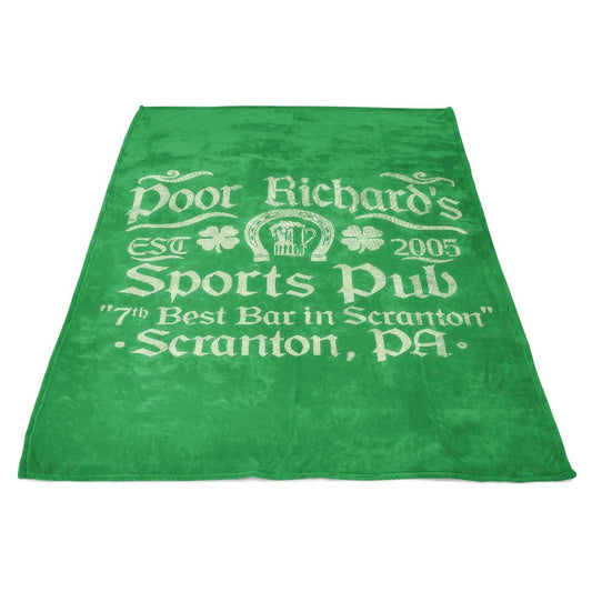 Poor Richards Pub - Fleece Blanket