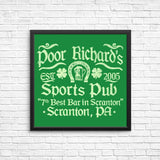 Poor Richards Pub - Posters & Prints