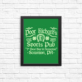 Poor Richards Pub - Posters & Prints