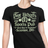 Poor Richards Pub - Women's Apparel