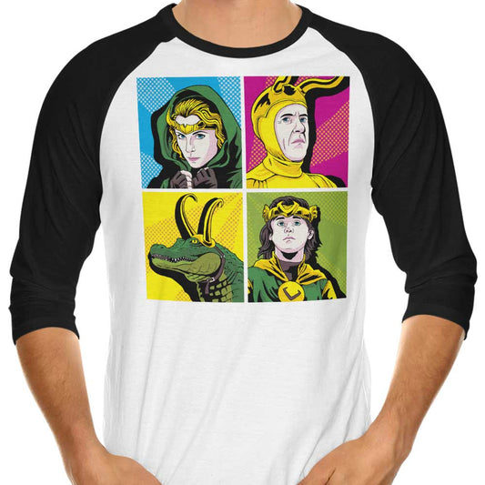 Pop Variant - 3/4 Sleeve Raglan T-Shirt