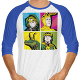 Pop Variant - 3/4 Sleeve Raglan T-Shirt