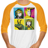 Pop Variant - 3/4 Sleeve Raglan T-Shirt