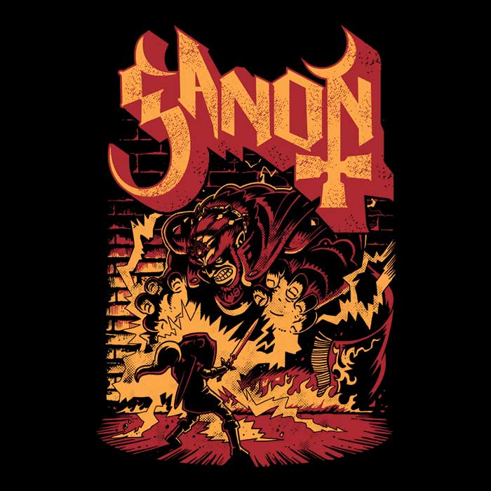 Power and Darkness - Long Sleeve T-Shirt